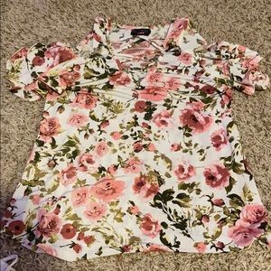 cute floral, dress code appropriate shirt